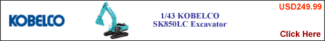 1/43 KOBELCO SK850LC Excavator